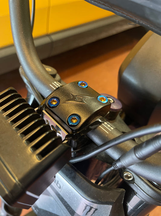 Titanium Super73 Bar Clamp Bolts